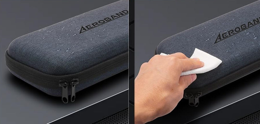 Futerał do przechowywania AEROBAND PocketDrum Szary Torba PocketDrum - wygodny uchwyt, wodoodporna, idealna do podróży