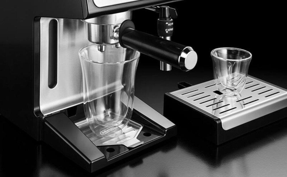 Ekspres DELONGHI ECP 35.31 Dodatkowe funkcje Regulowana wysokość tacki ociekowej pojemnosc 1,1 l