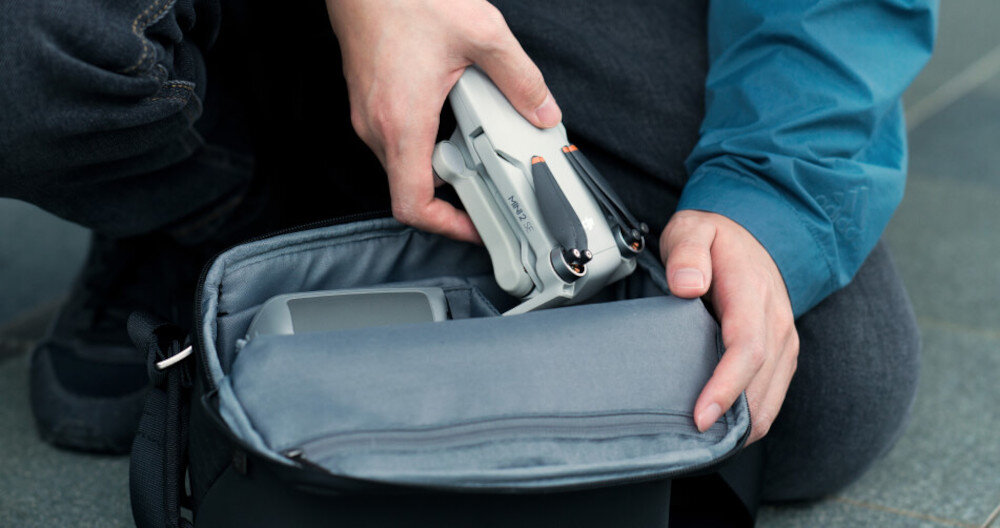 Dron DJI Mini 2 SE waga wymiary poręczność transport