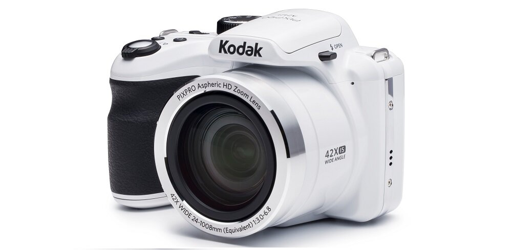 Aparat KODAK AZ421 biały widok bok