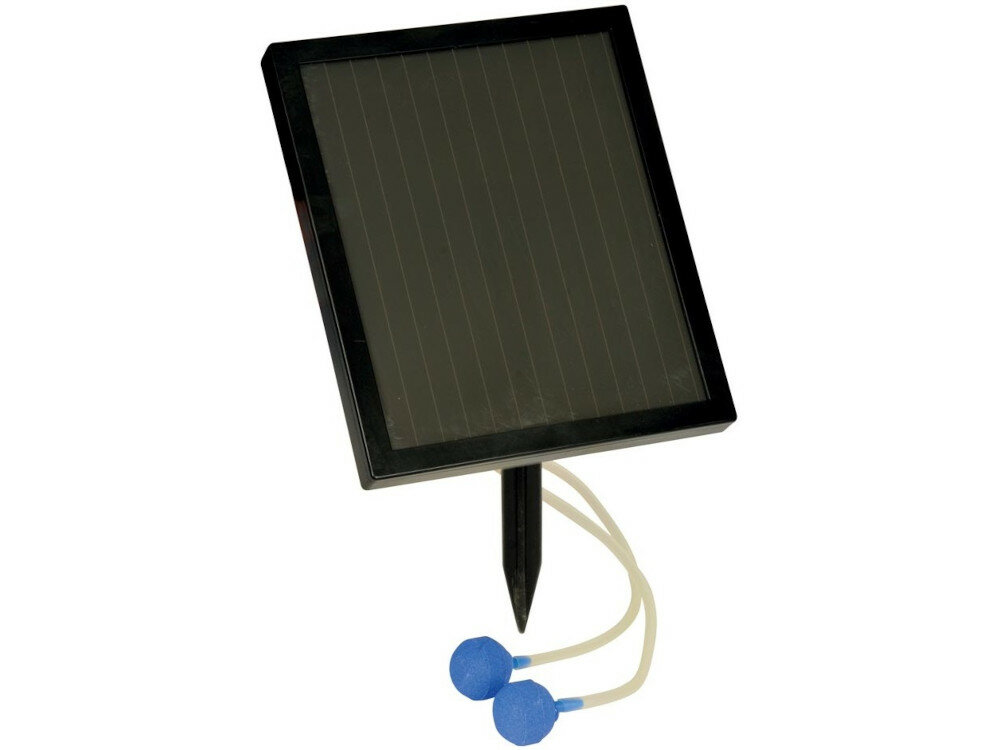 Solarna pompa napowietrzająca HOZELOCK dotlenienie akwenów skuteczna oszczędność nie potrzebuje zasilania instalacji elektrycznych