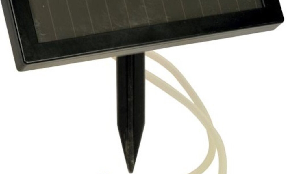 Solarna pompa napowietrzająca HOZELOCK montaż ekologiczna bezobsługowa wydajność