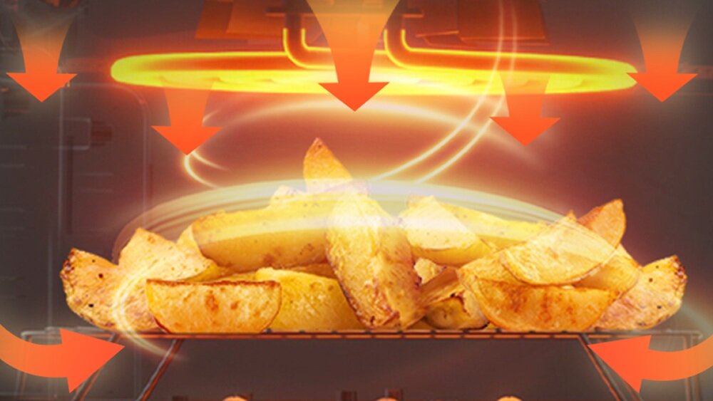 Air Fryer Frytkownica beztłuszczowa COSORI Turbo Tower Compact 8.6 l technologia gorącego powietrza, mniejsza ilość oleju, odpowiedni smak i chrupkość