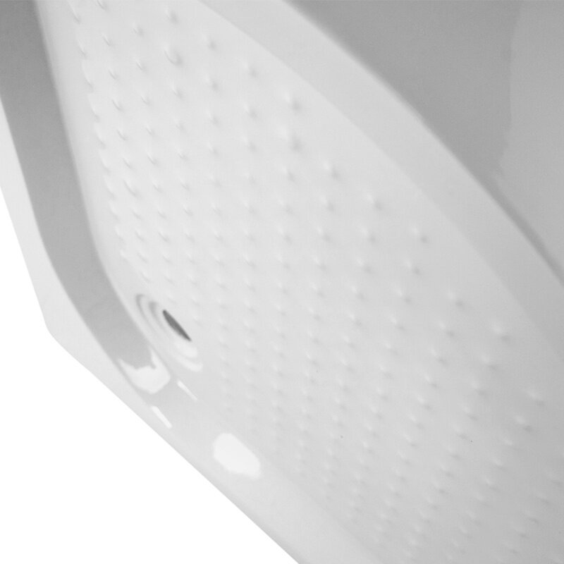 BRODZIK PRYSZNICOWY PÓŁOKRĄGŁY WYSOKI SXL01B BIAŁY 90x90 CM SXL01B-WH-90