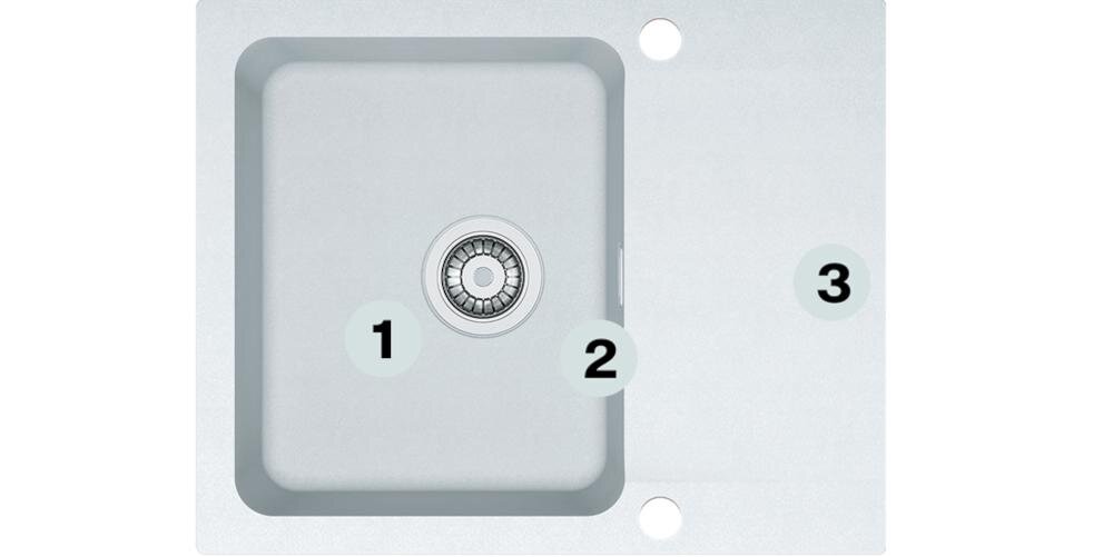 FRANKE Orion OID 611-62 114.0286.444 montaż młynek ukryty przelew ociekacz naczynia rozmrażanie