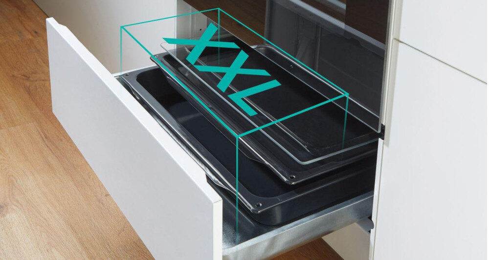 Kuchnia GORENJE MEKS5121S ExtraSteam 3 Programy parowe szuflada