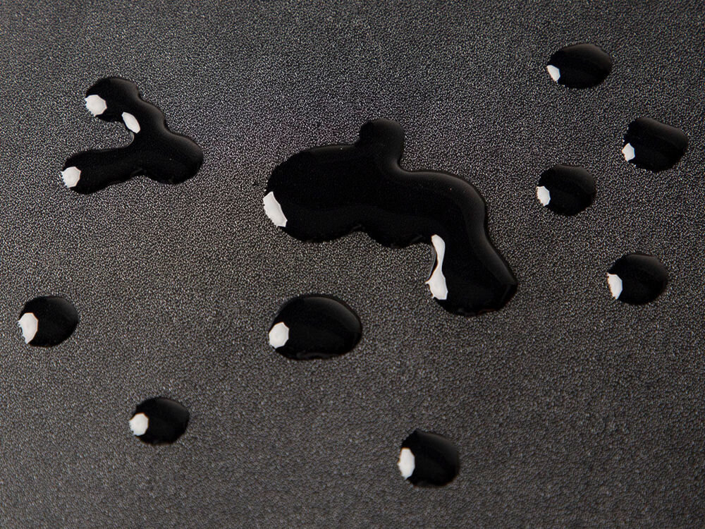 Materac gimnastyczny HMS Premium MGS01 Czarny materiał antypoślizgowy wodoodporny