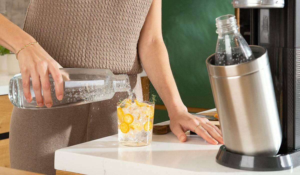 Saturator SODASTREAM Duo Czarny + 2 butelki stopień nagazowania