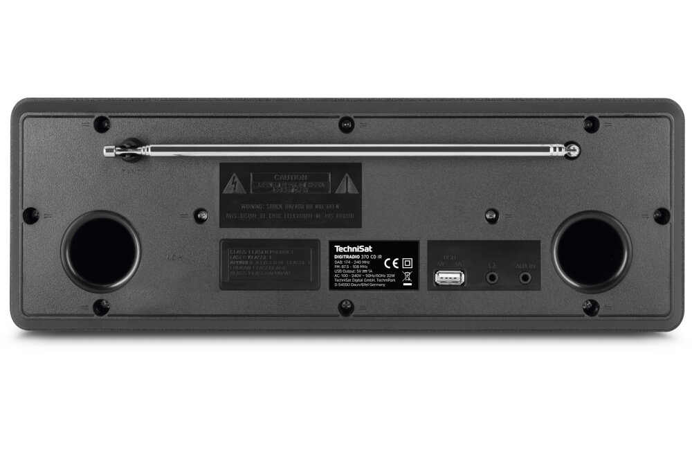 TECHNISAT Digitradio 370 IR CZARNY kabel USB ładowanie 