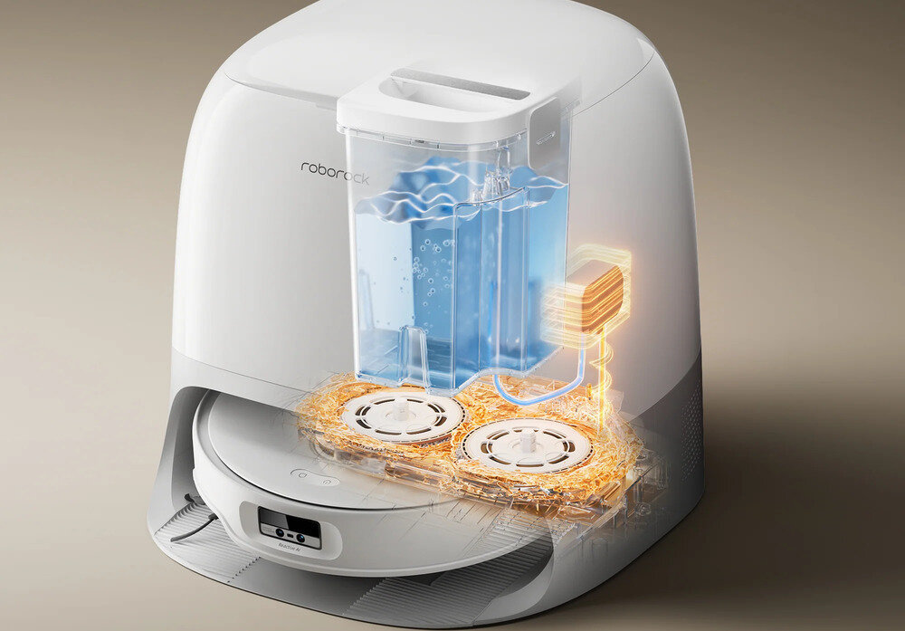 Robot sprzątający ROBOROCK Qrevo Curv Biały Higieniczna praca efekty higiena precyzja bakterie zanieczyszczenie czyste podłogi sprzątanie