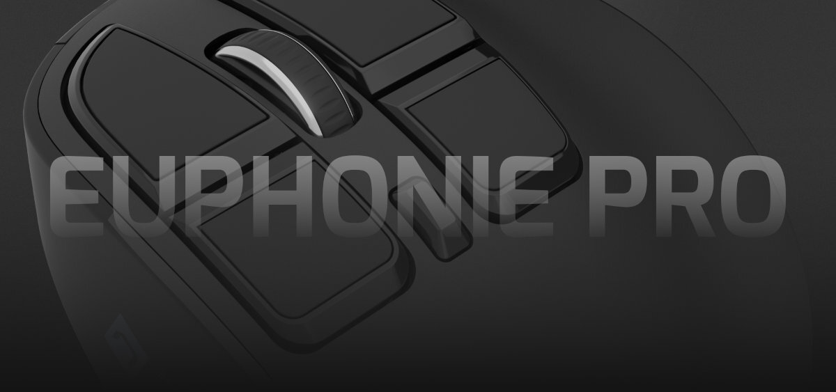 Natec Euphonie Pro - myszka na ciemnym tle