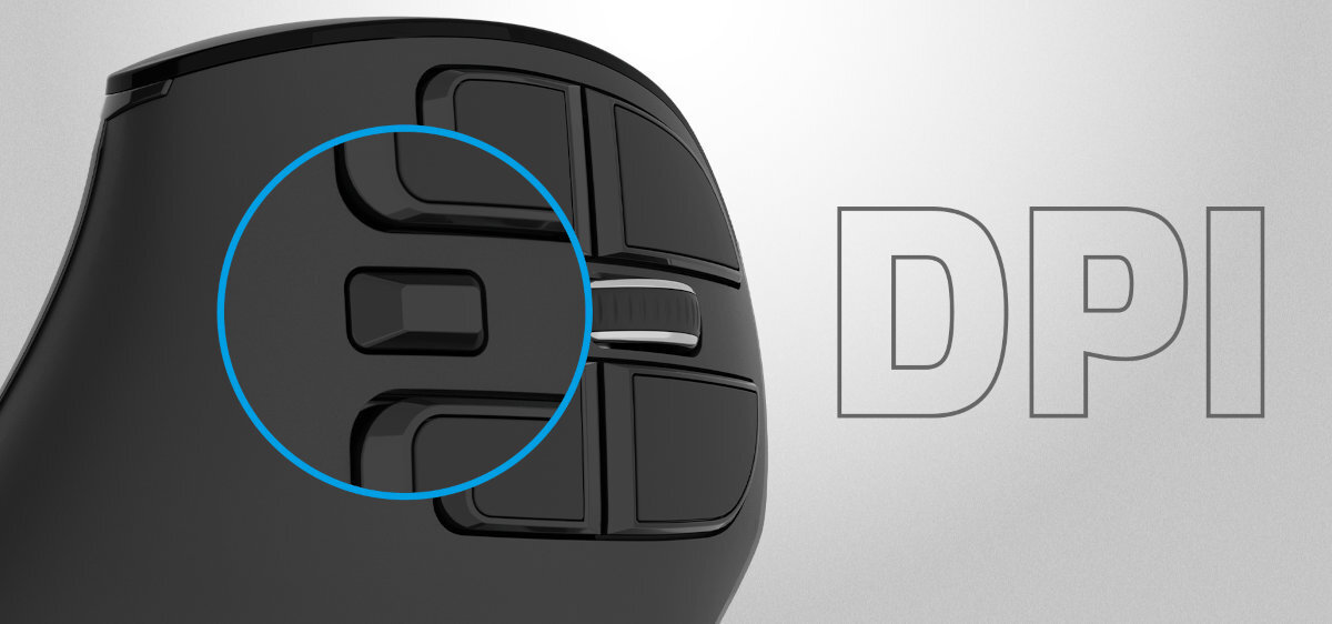 Natec Euphonie Pro 5 programowalnych przycisków specjalnej listy funkcji ekranie OLED - przycisk dpi