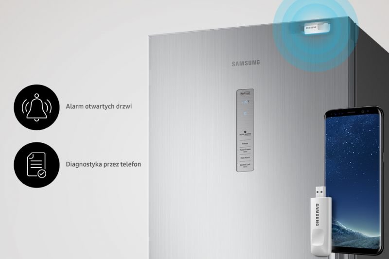 Samsung Zdalne monitorowanie pracy zamrażarki. Smart Dongle Samsung Zdalne monitorowanie pracy zamrażarki. Smart Dongle