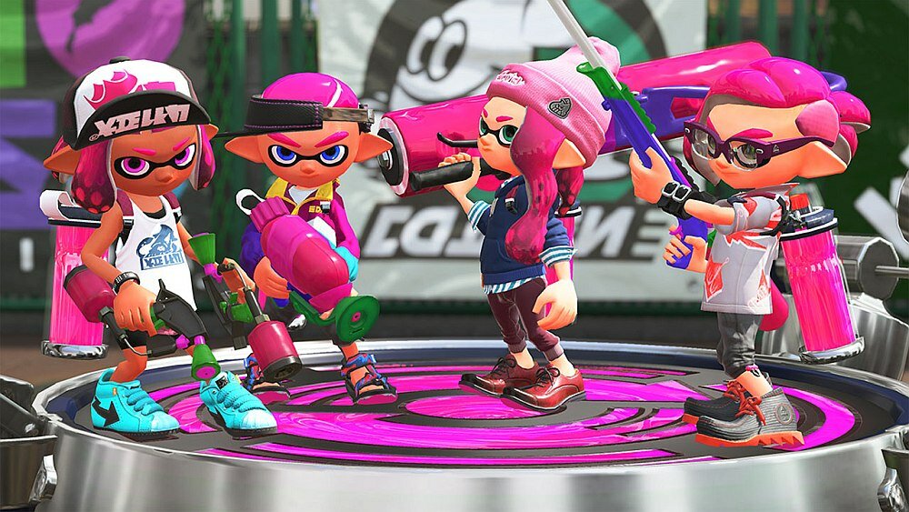 Splatoon 2 Gra NINTENDO SWITCH rozgrywka konsola sterowanie strzelanka poziomy mapa cechy funkcje opis aplikacja