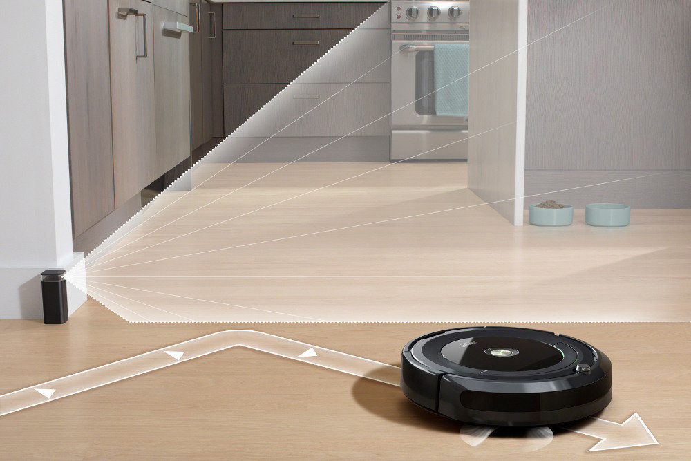 Odkurzacz IROBOT Roomba 696 mapowanie
