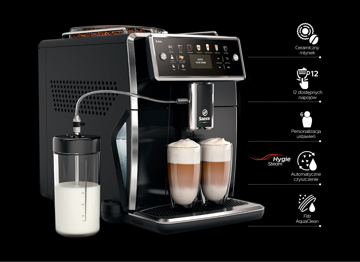 Philips Ekspres 222 Cechy Philips Ekspres 222 Cechy