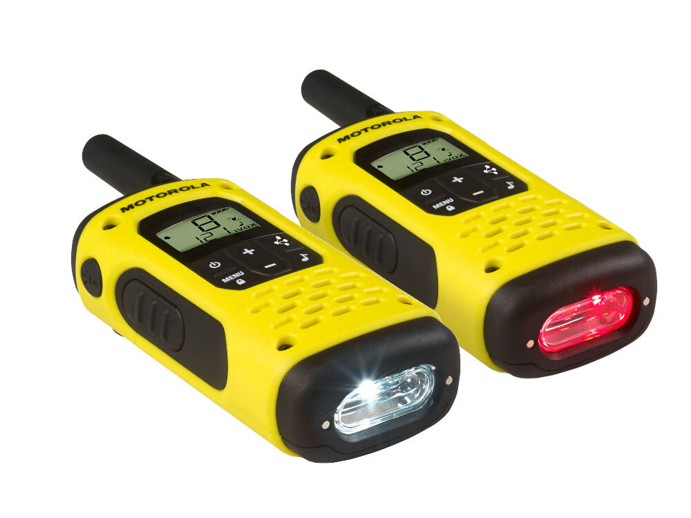 Radiotelefon MOTOROLA Talkabout T92 H20 latarka, czerwone światło LED
