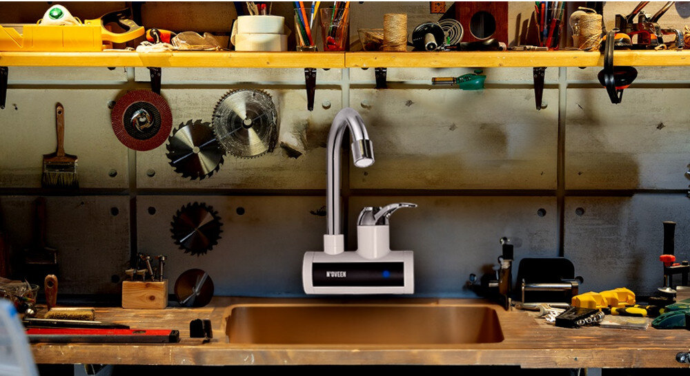 Przepływowy podgrzewacz wody NOVEEN PTL 1001 oszczędność przepływ