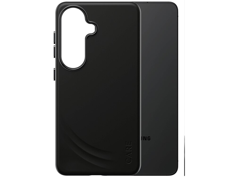 Czarne etui silikonowe Samsung Galaxy S 2026 kompatybilne z Qi