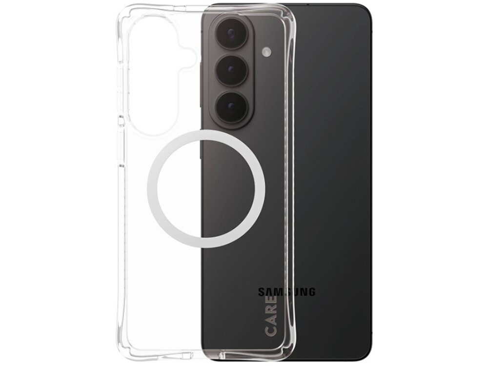 Etui CARE by PanzerGlass Samba Transparent Qi - ochrona, smukły design, pewny chwyt