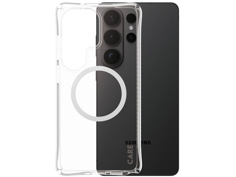 Etui CARE by PanzerGlass Samba Transparent Qi - ochrona, smukły design, pewny chwyt