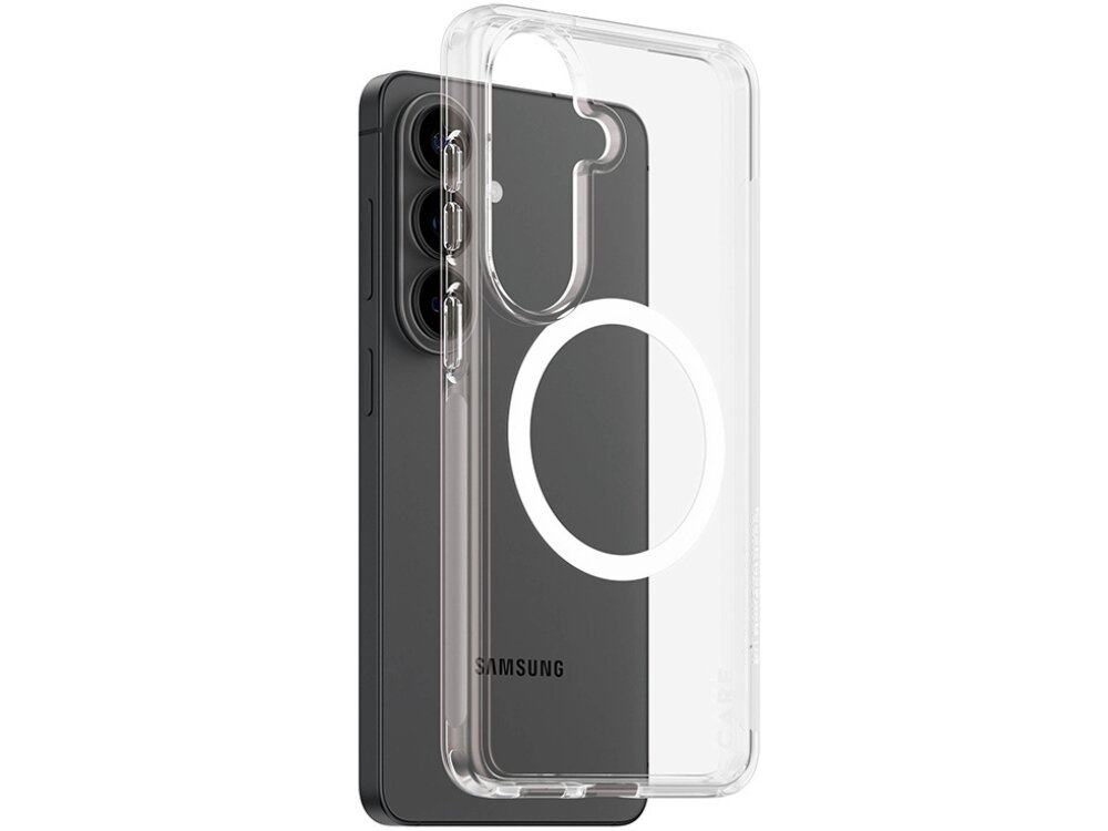 Etui PANZERGLASS Care Urban Explorer Qi Transparentne etui z ochroną aparatu i kompatybilnością Qi do Galaxy S 2026