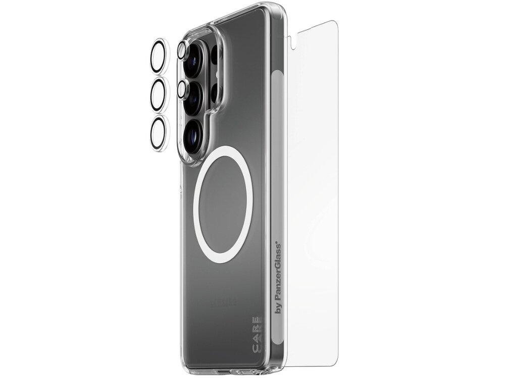 Zestaw ochronny 3 w 1 do Samsung Galaxy S26 Ultra 2026 z etui, szkłem i osłoną aparatu