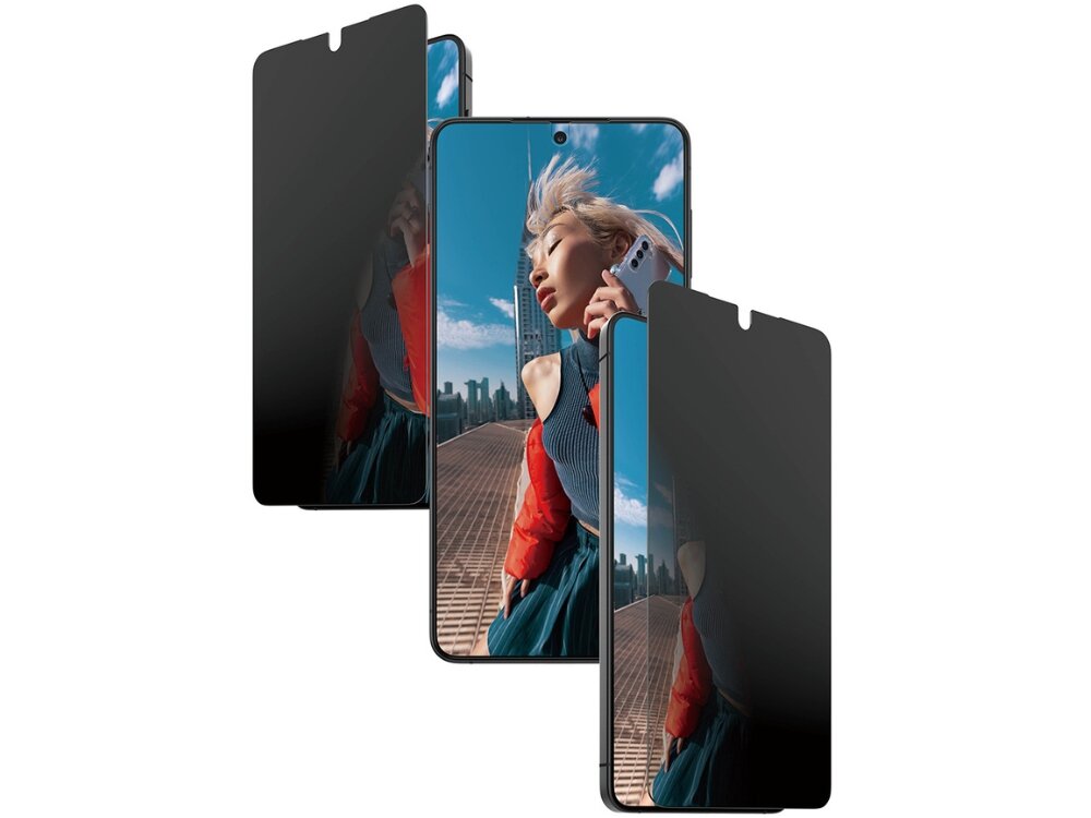 PanzerGlass 2-Way Privacy Screen Protector Samsung Galaxy S 2026 Plus Ultra-Wide Fit FASTFIT IN-A-BOX