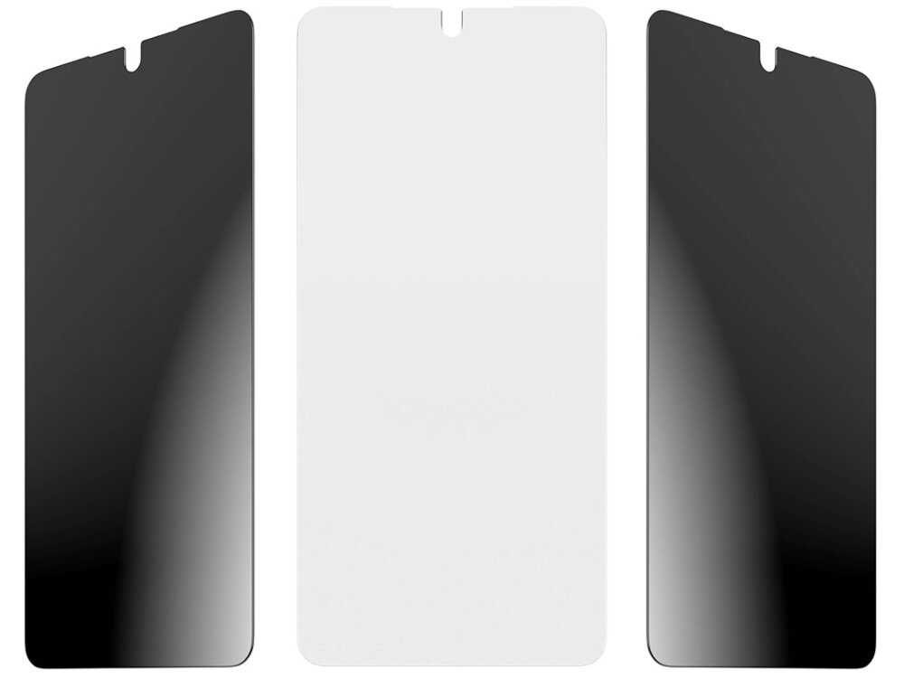 Filtr prywatności 2-way i szkło hartowane 60 procent z recyklingu