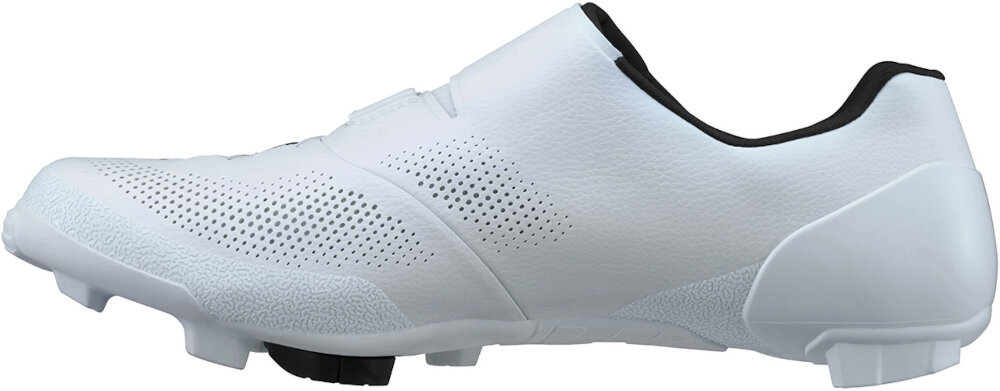 Buty rowerowe SHIMANO S-Phyre SH-RX910 Biały (rozmiar 48) Cholewka ze skóry syntetycznej elementami z TPU włókna węglowego trwałość obuwia odporna na ścieranie podeszwa zewnętrzna z TPU