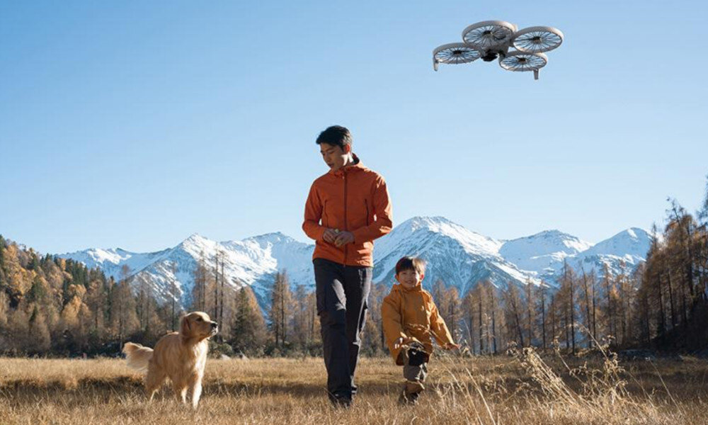 Dron DJI Flip akumulator czas lotu ładowanie