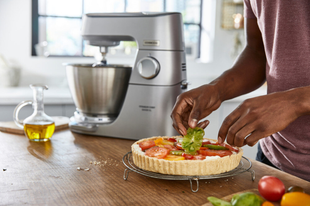 ROBOT PLANETARNY KENWOOD KVL85.704SI TITANIUM CHEF BAKER XL (SREBRO) 1200W malakser ostrze