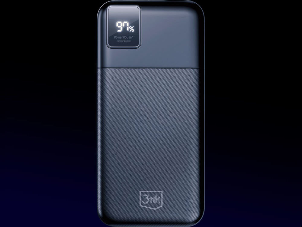 Powerbank 3MK Powerhouse 20000mAh Czarny