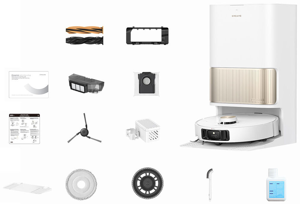 Robot sprzątający DREAME L40S Pro Ultra Biały robot w stacji dokującej pełne wyposażenie