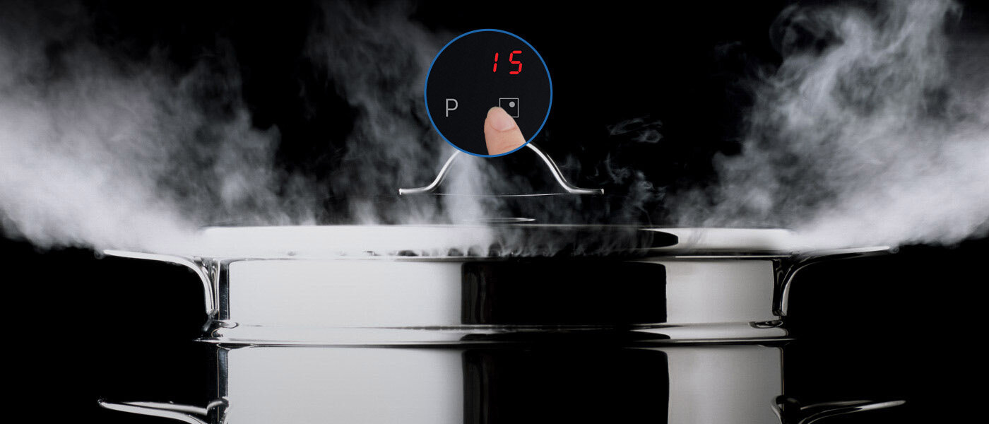 Płyta indukcyjna Samsung NZ64R3747BK - Media Expert - fotografia - booster