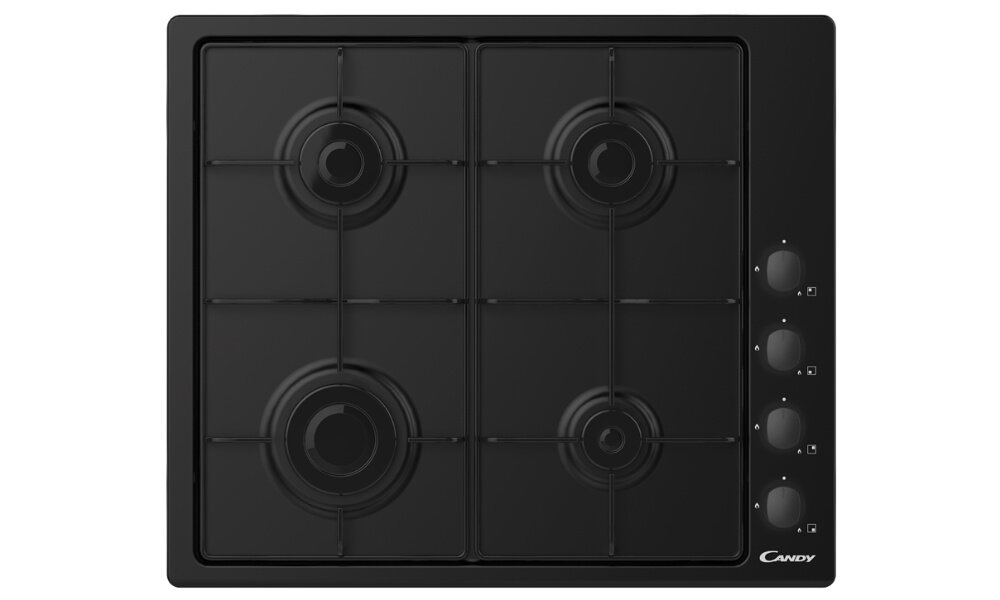 Płyta gazowa CANDY CHW6LBB - Wygląd Ogólny