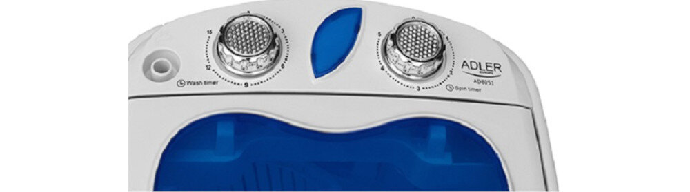 Pralko-wirówka turystyczna ADLER AD 8051 waga wymiary moc