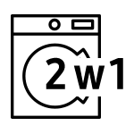 2w1 pralko-suszarka slim - obrazek