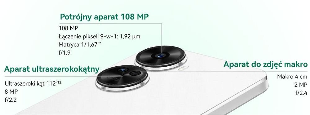 Smartfon HUAWEI nova 12 SE zdjęcia