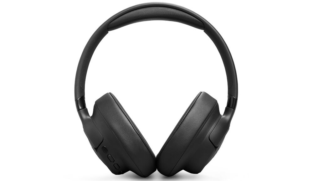 Słuchawki nauszne JBL Tune 780NC dynamiczny dźwięk JBL Pure Bass przetworniki 40 mm, słuchawki nauszne od frontu na białym tle