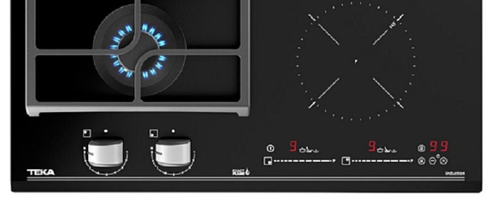 TEKA JZC 64322 ABC BK gaz palnik pokrętło zapalacz płomień exact flame