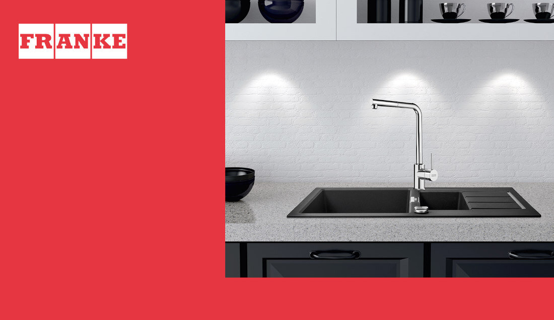 Bateria FRANKE Sirius L Side Pull-out 115.0668.280 Chrom kuchnia prace wygoda komfort