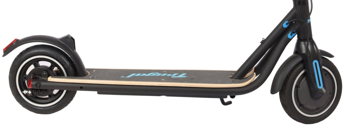 HULAJNOGA ELEKTRYCZNA FRUGAL IMPULSE SREBRNO-CZARNY bezpieczne uzytkowanie