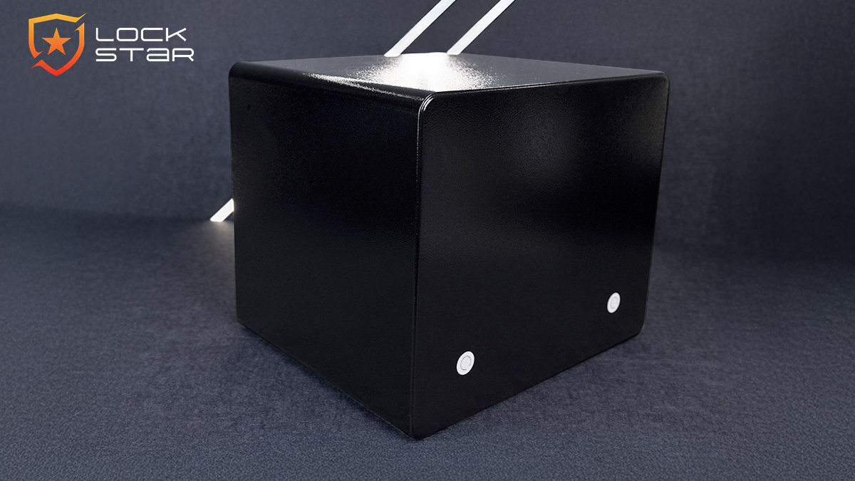 Sejf EXTRALINK EXTRALINK M-30 specjalnej konstrukcji stabilnego przymocowania do ściany - tył sejfu