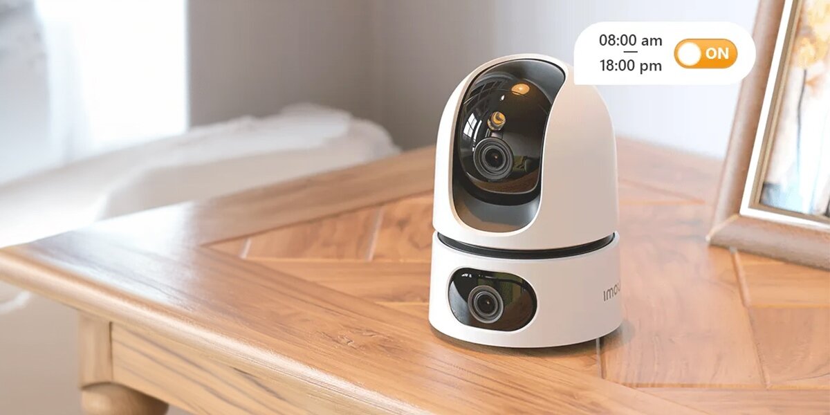 Kamera IMOU Ranger Dual 8MP funkcja rozmowy dwukierunkowej bezpieczenstwo i komfort uzytkowania siec Wi-Fi 6 dedykowana aplikacja IMOU Life slot na karte microSD zlacze LAN i DC