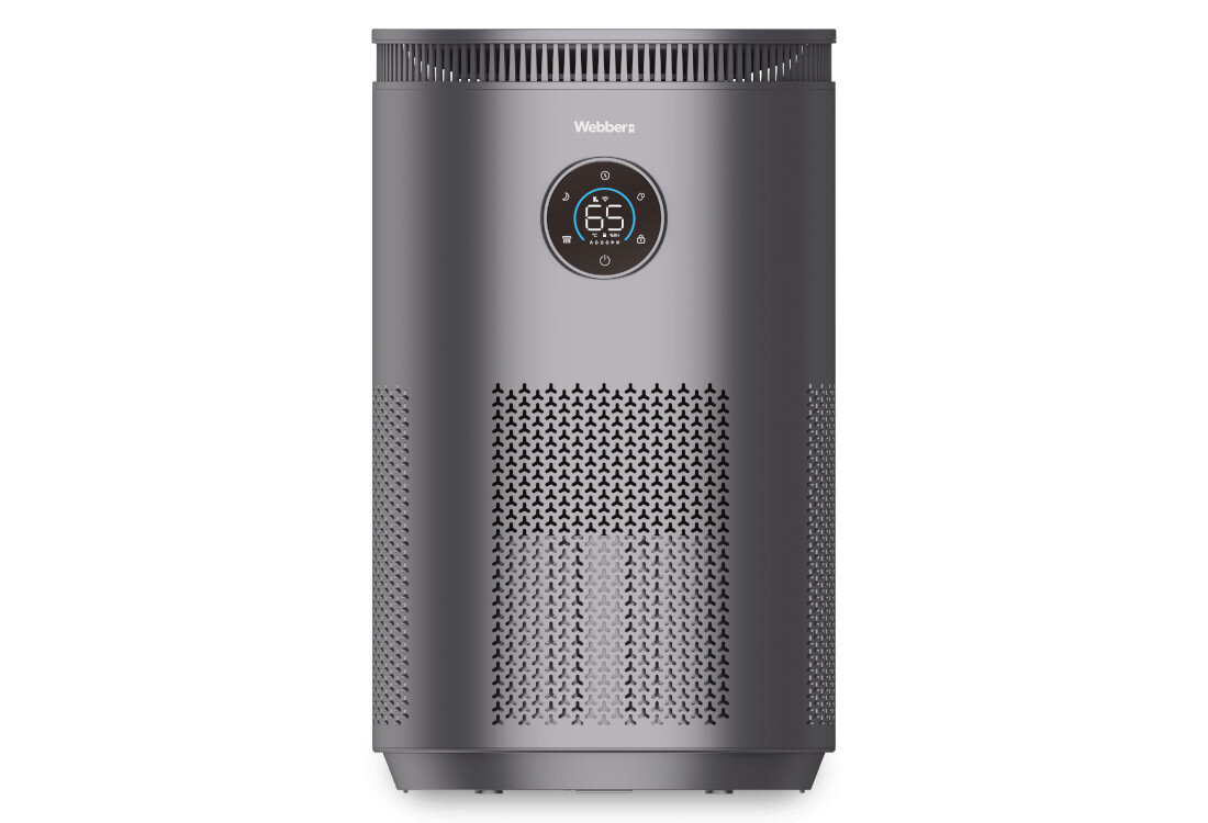 Nawilżacz ewaporacyjny WEBBER Como EH4001 Naturalny proces ewaporacji Technologia ewaporacyjna nawilża powietrze  Brak widocznej mgiełki brak osadu na meblach i elektronice brak skraplania na oknach