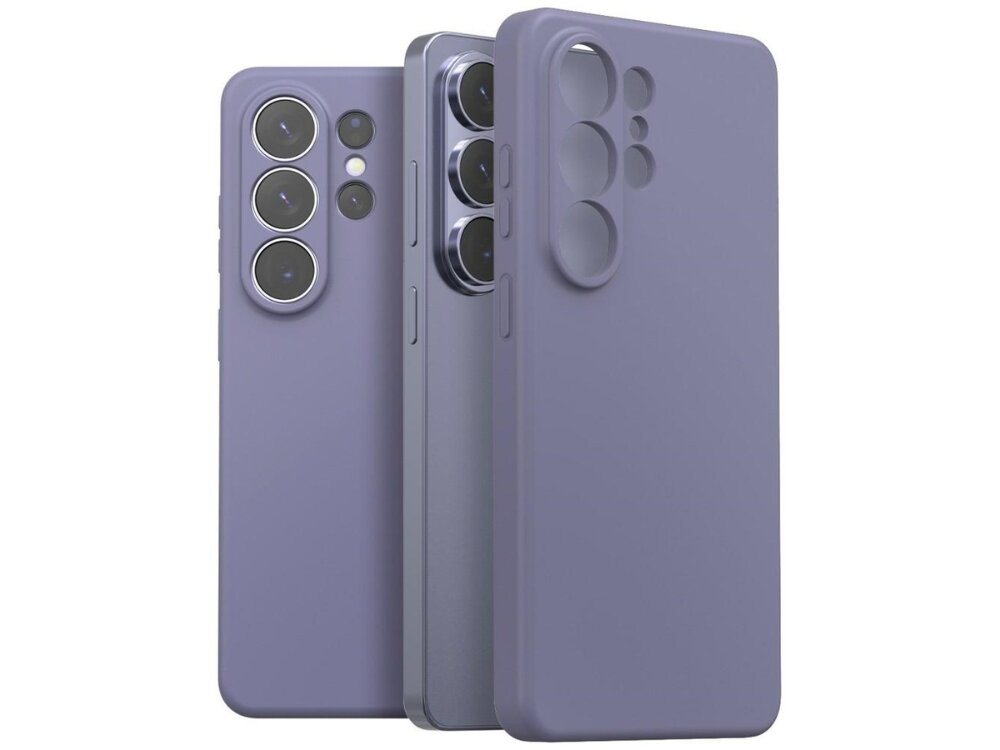 Etui ARAREE Typo Skin M MagSafe do Samsung Galaxy S26 Ultra Fioletowy - miękki silikon, mikrofibra, ochrona