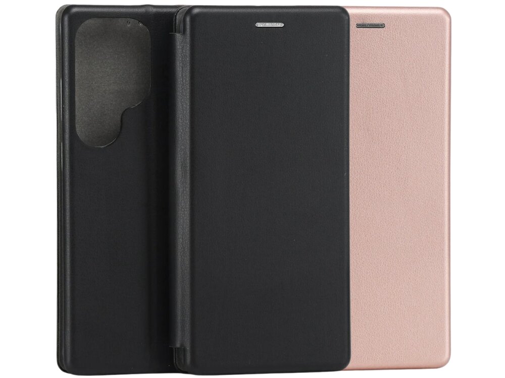 Etui BELINE Book Magnetic do Samsung Galaxy S26 Czarny wygląd design prezentacja wizualizacja