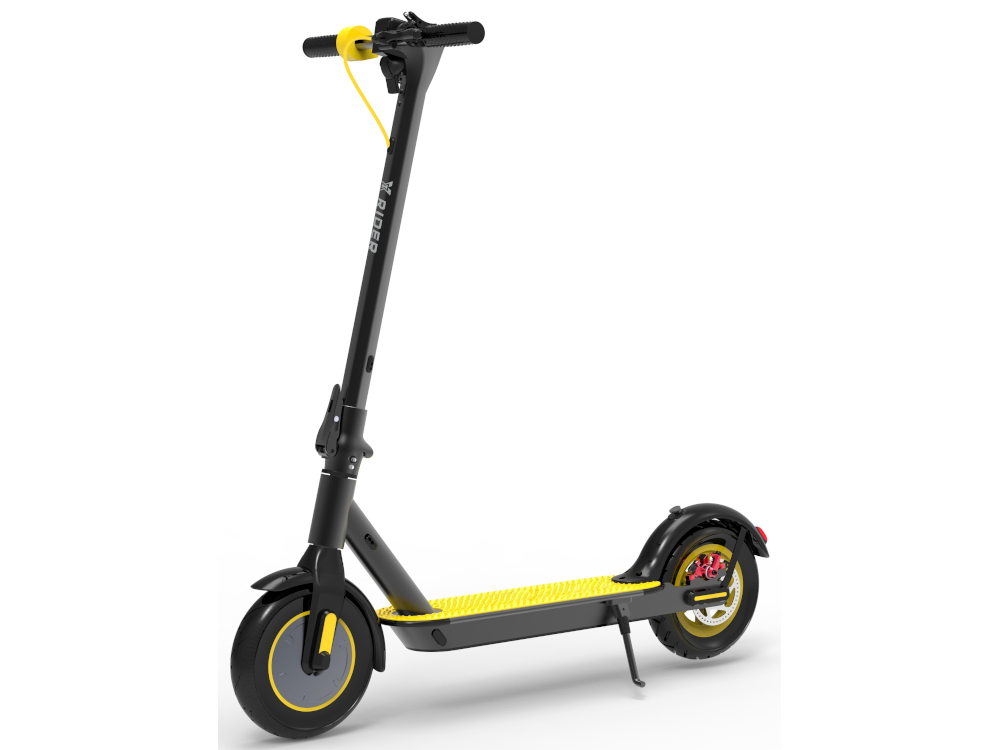 Hulajnoga elektryczna XRIDER M10 LIGHT+ Czarny silnik moc 350 W moc do dynamicznej jazdy kat nachylenia podjazdow do 15 stopni moment szczytowy PEAK moc az do 700 W sila wydajnosc