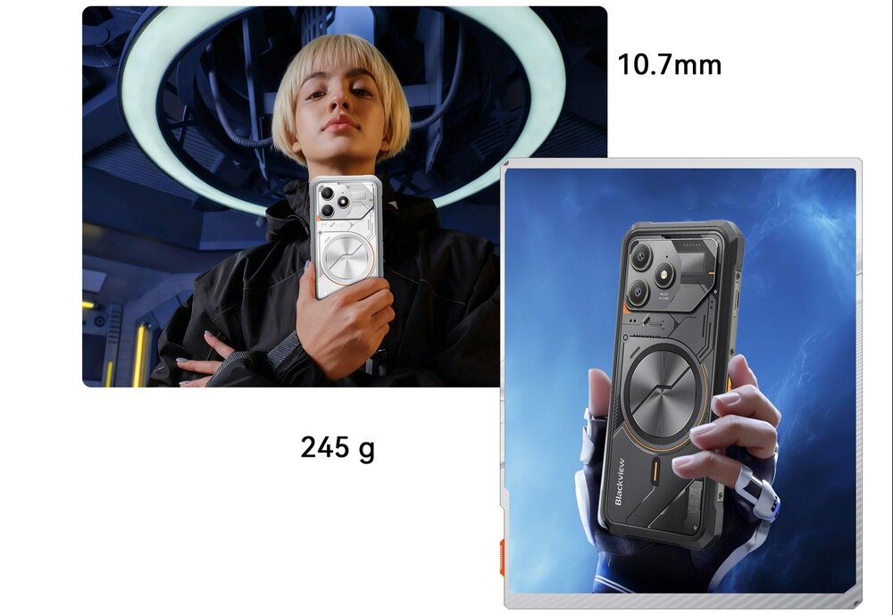 Blackview FORT 100 ergonomiczna budowa terenowa